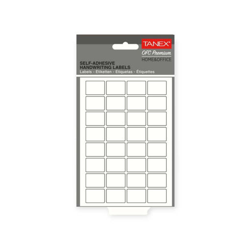 Picture of SELF-ADHESIVE LABELS WHITE 22X16MM 10 SHEETS